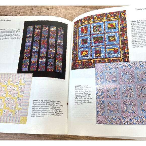 More Quilts for Baby Easy as ABC Quilting Pattern Book by Ursula Reikes - Picture 4 of 4